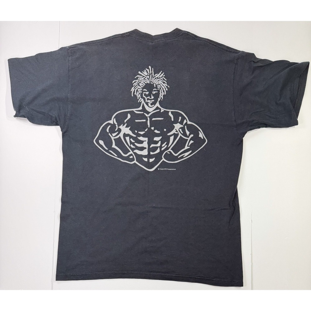 Young Dread Sportswear Graphic T-Shirt Muscle Bodybuilding Gym Tee Men's XL
